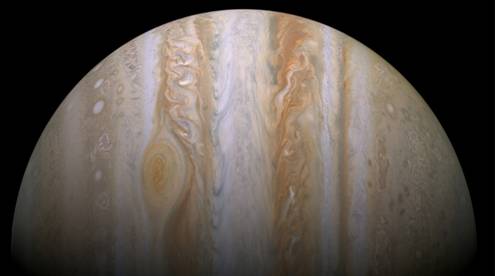 View of Jupiter