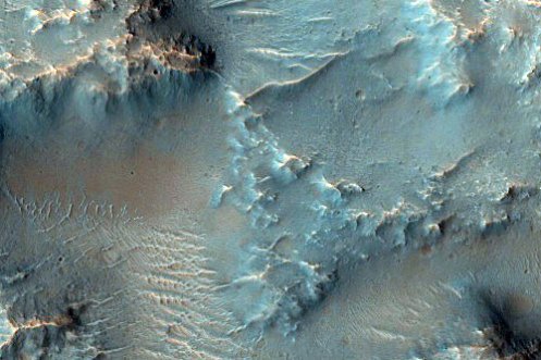 Hydrated Crater in Tyrrhena Terra