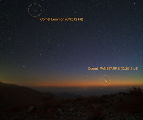 Comet-Lemmon_PanSTARRS