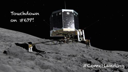 Philae Touchdown